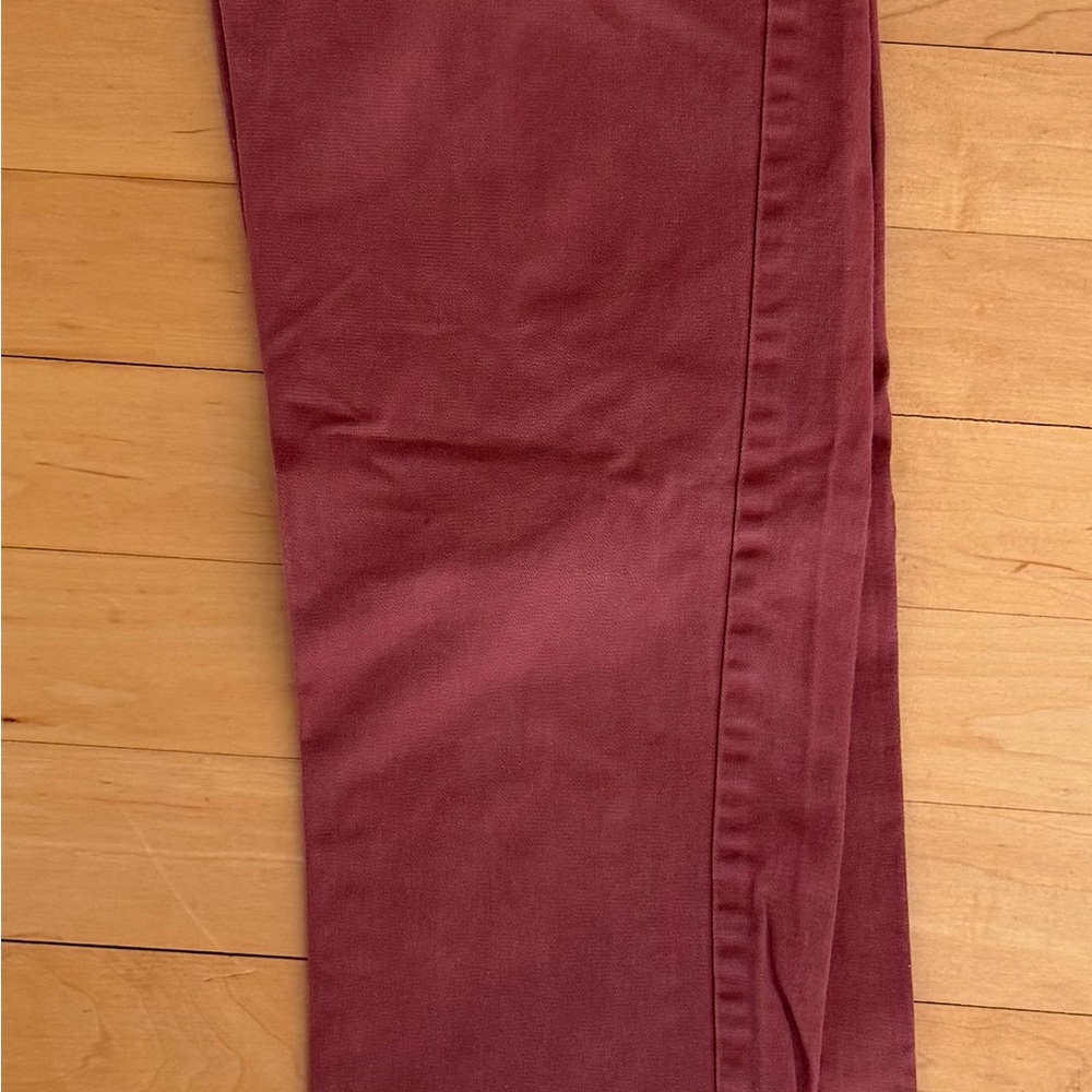 J. Crew Men's Chinos in Deep Wine